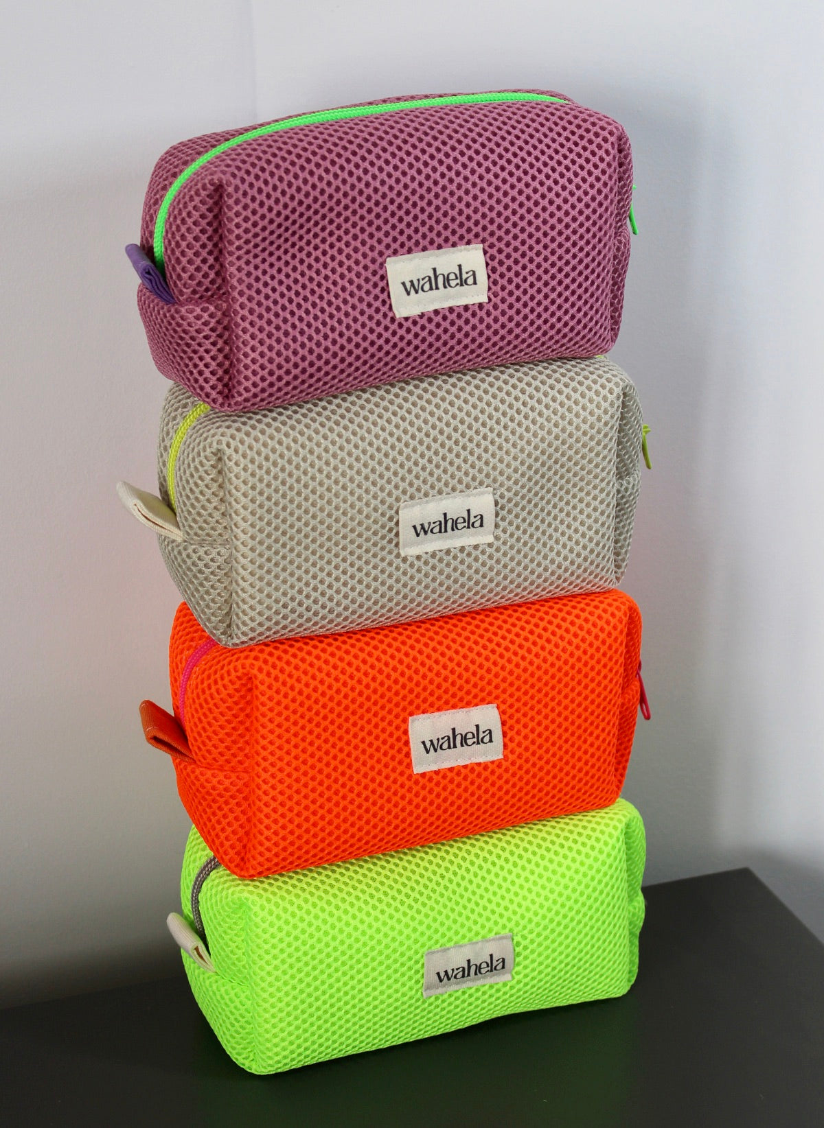 Neceser 3D Mesh Morado