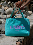 Tote Bag "Born to chase sunsets”