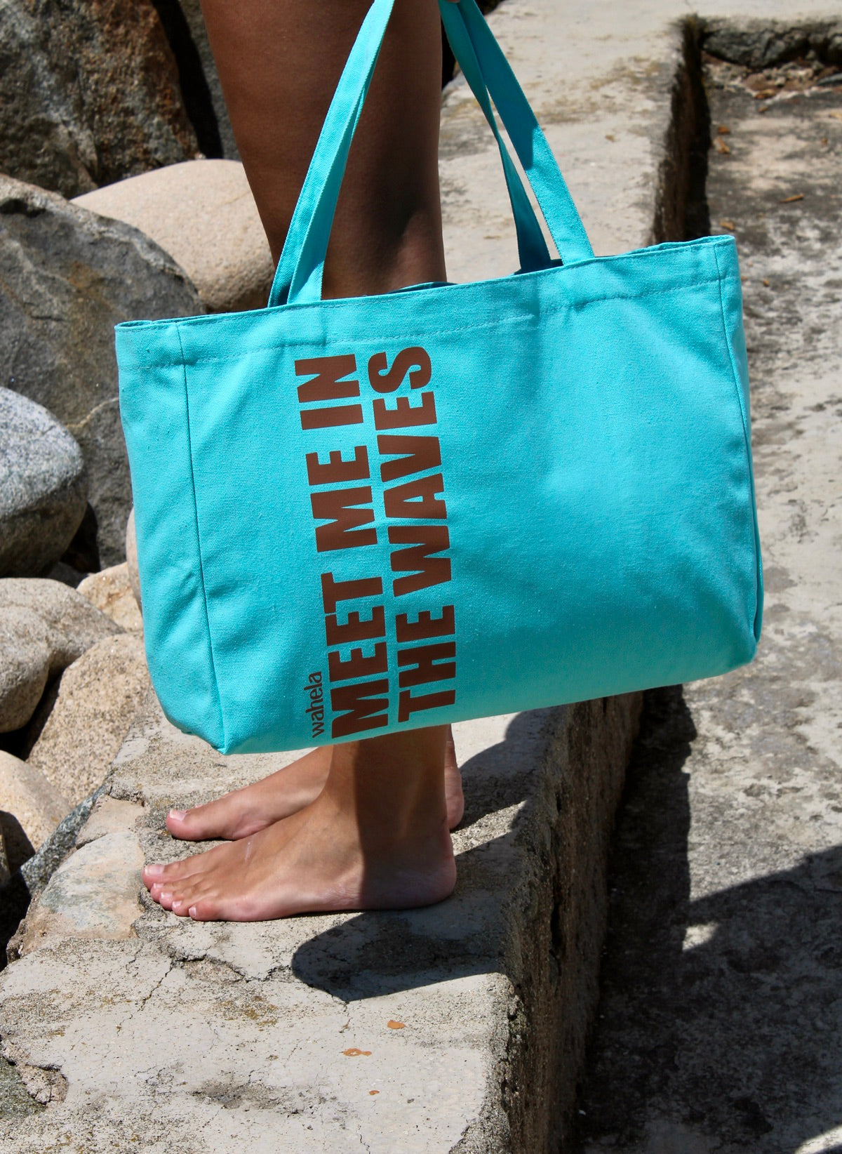 Tote Bag "Meet me in the waves”